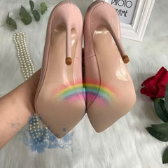 AIERTU  -  Classic Versatile Patent Leather Pointed Head Shallow Mouth Women's Thin Heel Sexy 12cm High Heels Single Shoes Aiertu