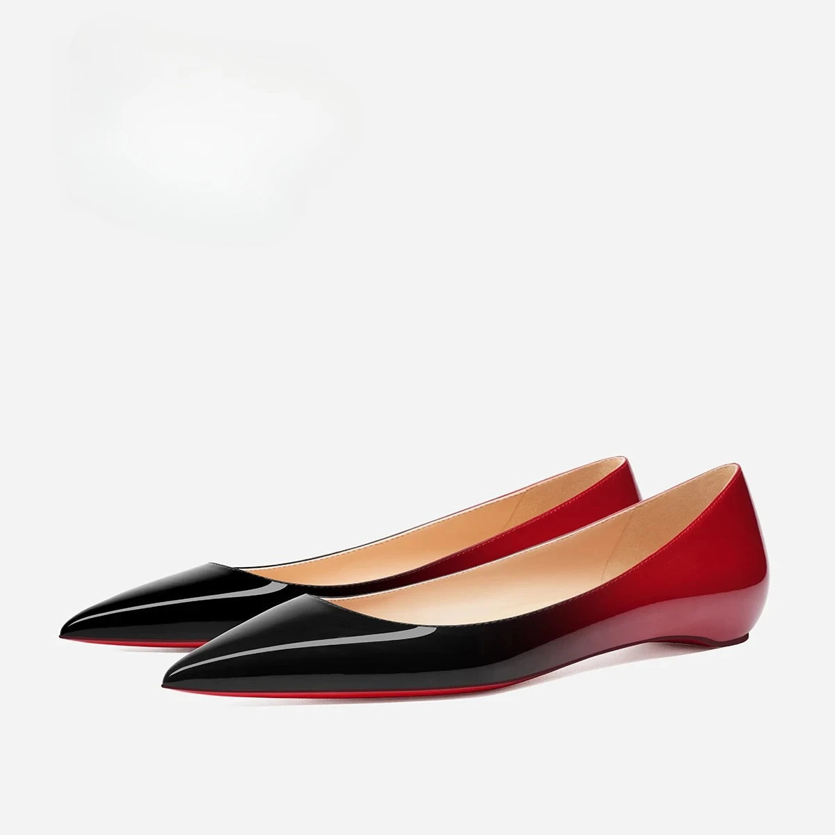 AIERTU  -  Autumn New Pointed Temperament, Small and Fresh, Inner Height Increasing Matte Flat Shoes, Women's Shallow Mouth Single Shoes Aiertu