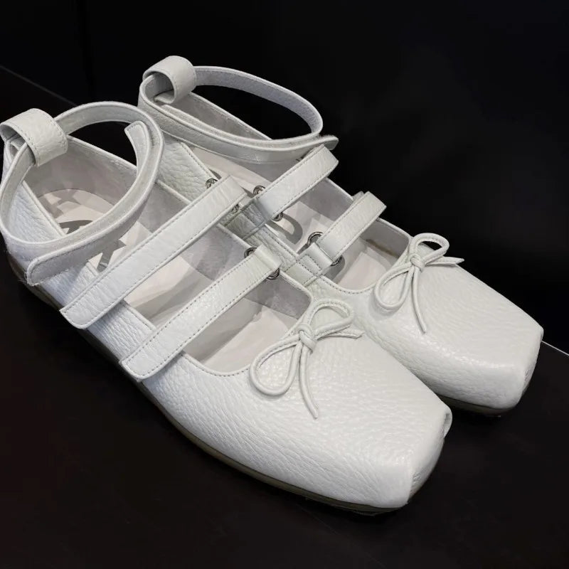 AIERTU  -  New Women Mary Jane Shoes Exquisite Ballet Casual Shoes for Woman Fashion Square Head Sneakers Designer Shoes Zapatos Mujer Aiertu