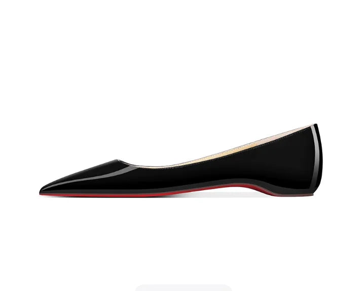 AIERTU  -  Autumn New Pointed Temperament, Small and Fresh, Inner Height Increasing Matte Flat Shoes, Women's Shallow Mouth Single Shoes Aiertu