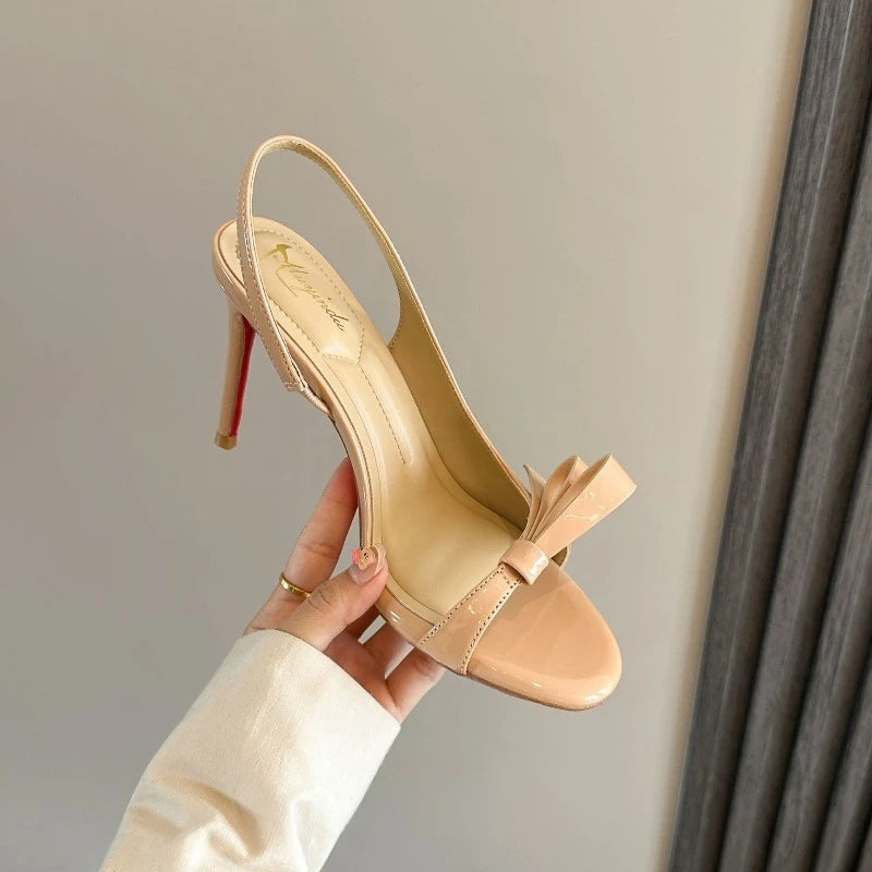 AIERTU  -  New Women's Sandals Exquisite Bling High Heeled Sandals for Woman Fashion Model Casual Shoes Designer Shoes Sandalias De Mujer Aiertu