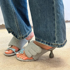AIERTU  -  Summer New Women Shoes Sweet Style Open Toe High Heeled Sandals for Woman Fashion Model Casual Shoe Designer Shoes Zapatos Mujer Aiertu