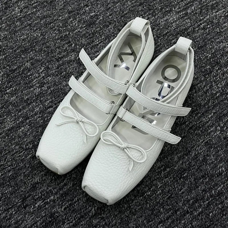 AIERTU  -  New Women Mary Jane Shoes Exquisite Ballet Casual Shoes for Woman Fashion Square Head Sneakers Designer Shoes Zapatos Mujer Aiertu