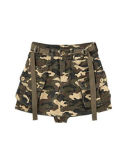 Aiertu Grey Mini Skirts Women High Waist Cargo Skirt Fashion Autumn Winter Woman Skirt Streetwear Short Skirts Pockets For Women Aiertu