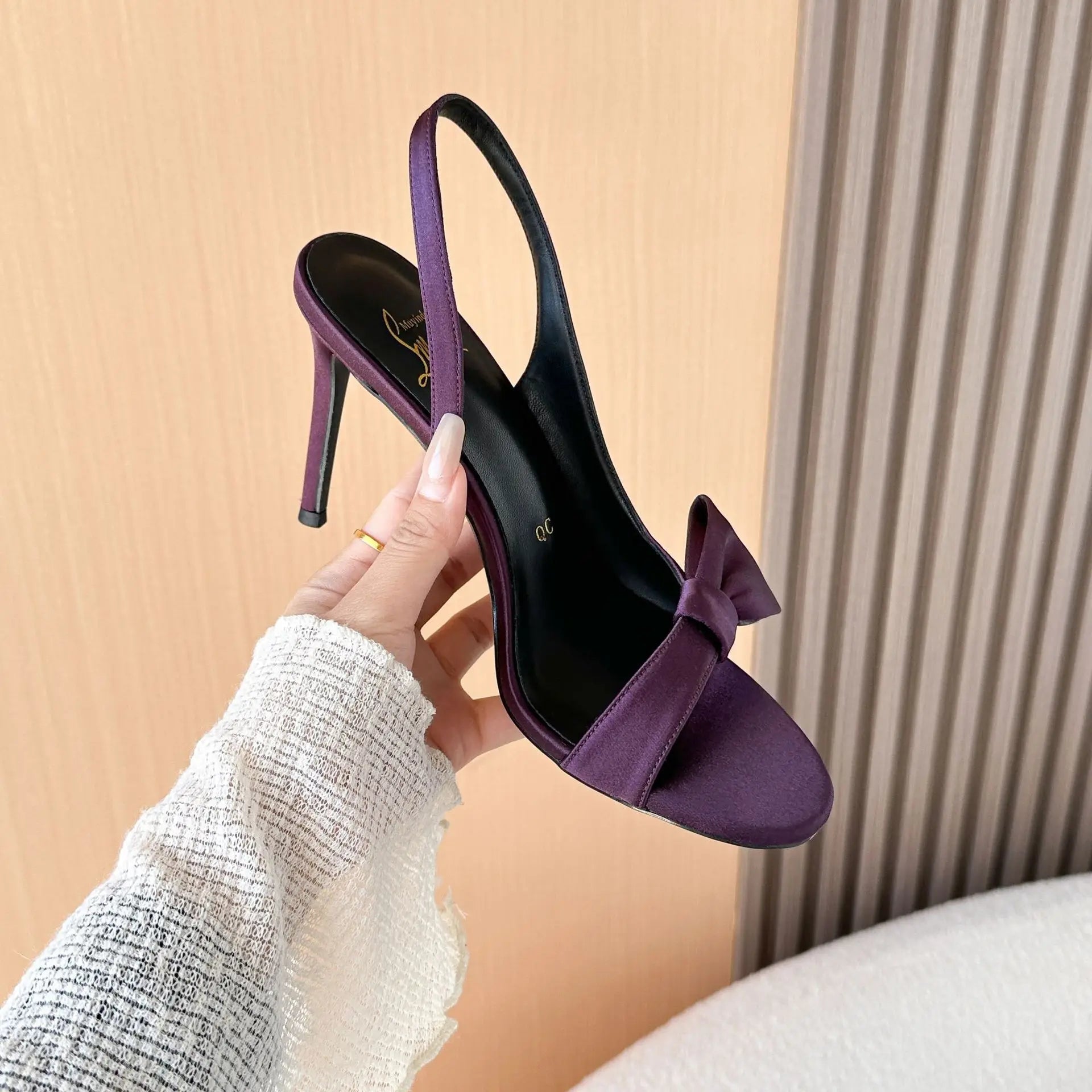 AIERTU  -  New Women Shoes Elegant French High Heeled Sandals for Woman Exquisite Round Head Casual Shoes Designer Shoes Sandalias De Mujer Aiertu
