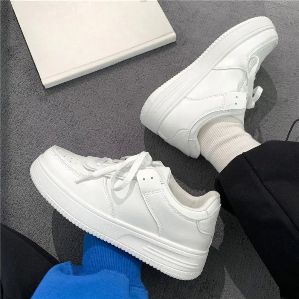 Aiertu Tennis Sneakers Woman Spring Autumn Sports Board Shoes Fashion Comfort Colorful Casual Academy Style Little White Shoes Female Aiertu