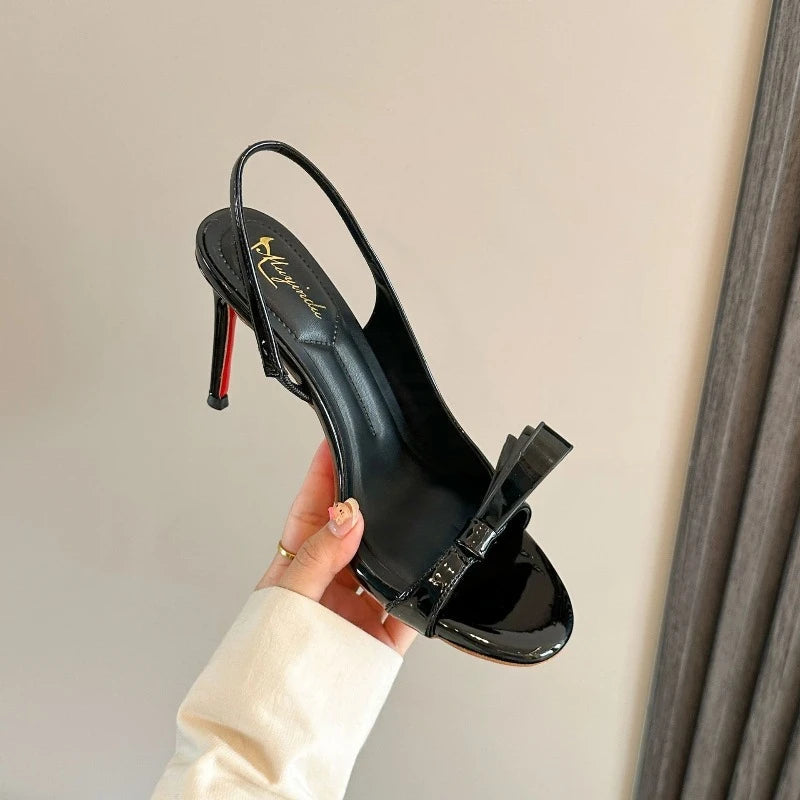 AIERTU  -  New Women's Sandals Exquisite Bling High Heeled Sandals for Woman Fashion Model Casual Shoes Designer Shoes Sandalias De Mujer Aiertu