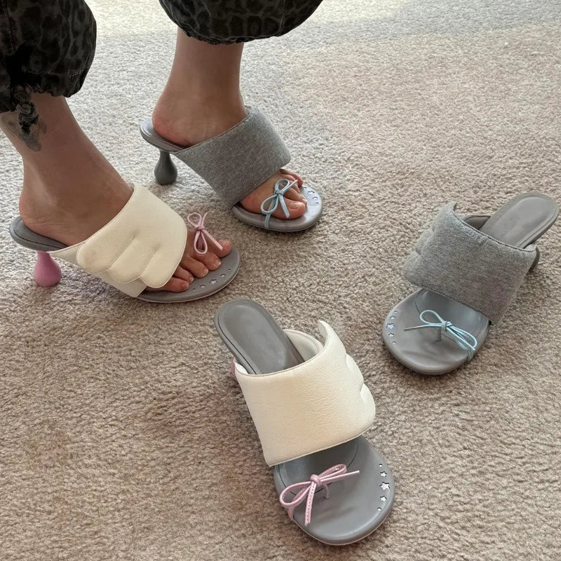 AIERTU  -  Summer New Women Shoes Sweet Style Open Toe High Heeled Sandals for Woman Fashion Model Casual Shoe Designer Shoes Zapatos Mujer Aiertu