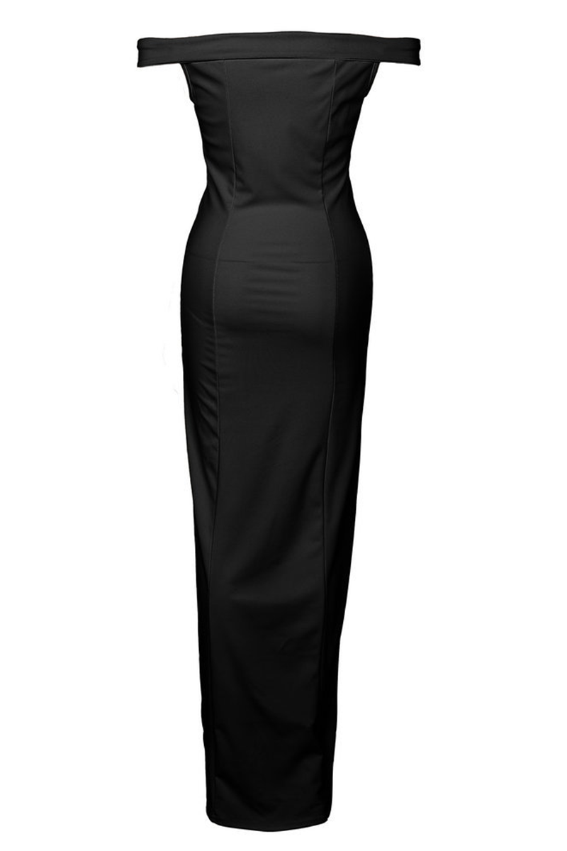 Aiertu  -  Fashion Elegant Solid Backless High Opening Off the Shoulder Irregular Dress Dresses(5 Colors) Aiertu