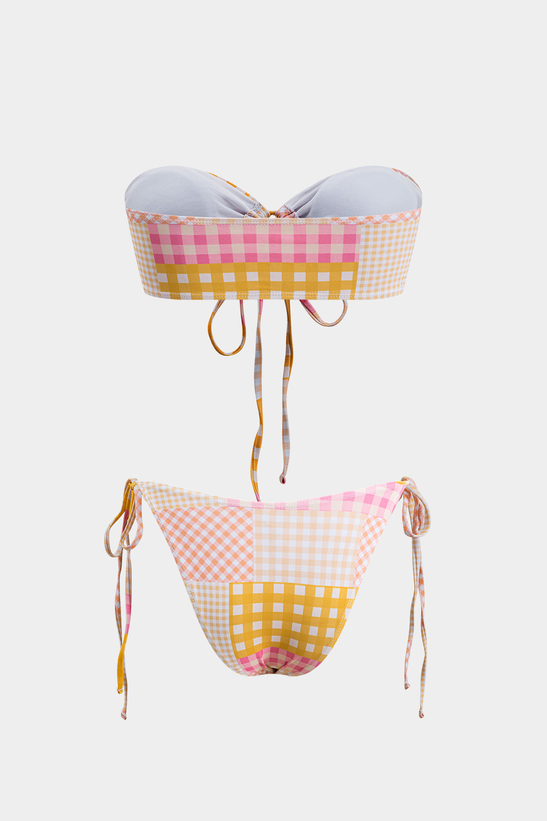 Aiertu  Printed Strappy Tie-Up Bikini Set Aiertu