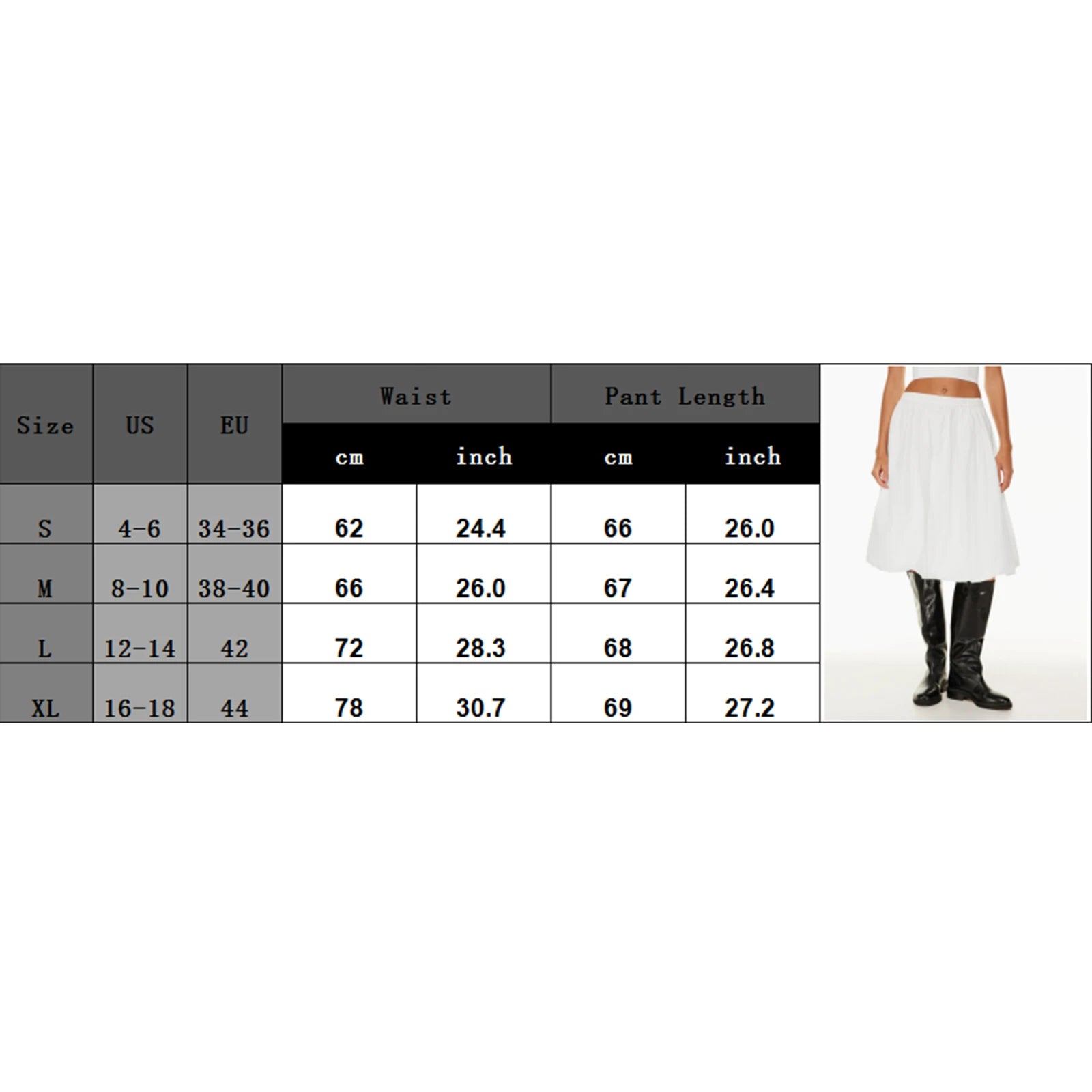 Aiertu  -  Women Bubble A-Line Skirt Casual Summer Solid Color Elastic Waist Gothic Midi Skirt for Beach Vacation Club Streetwear Aiertu