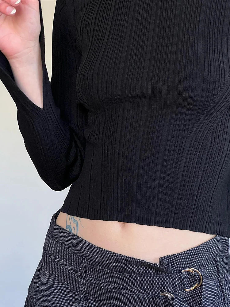 Aiertu  Seil Slim Pleated Top Aiertu