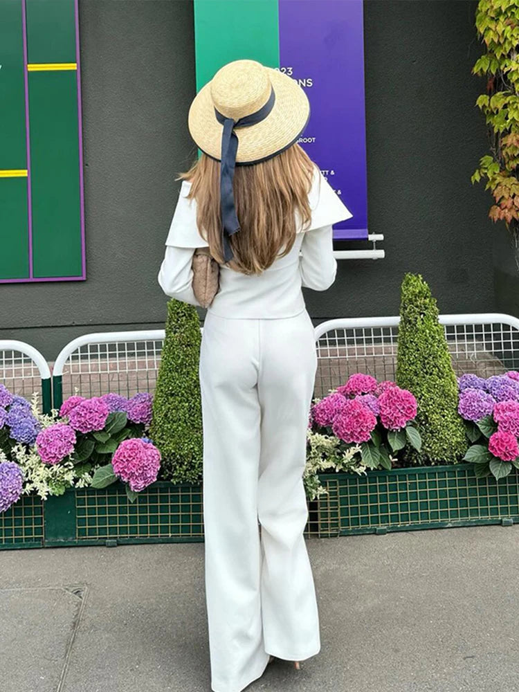 Aiertu  -  Elegant White Sleeveless Women Vest Asymmetric V-neck Off Shoulder Slim Female Waistcoat 2026 Summer New Chic Lady Streetwear Aiertu
