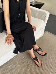Aiertu  Roman Sandals Female Shoe All-Match Flip Flops Platform Gladiator Girls Flat Corrective Comfort Scandals Casual Rome Leisure Aiertu