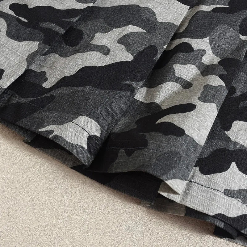 Aiertu  -  Trendy Camouflage Pleated Skirts Low Waist Mini Skirt Y2k Streetwear Summer Clothes Woman P82-CI17 Aiertu