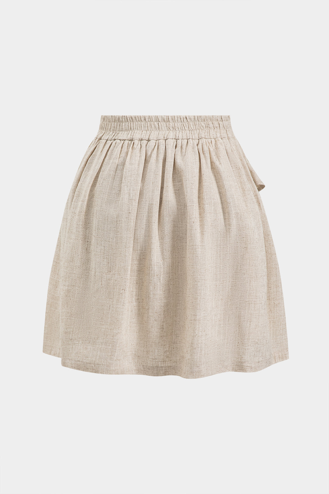 Aiertu  -  Linen Ruffle Skirt Aiertu