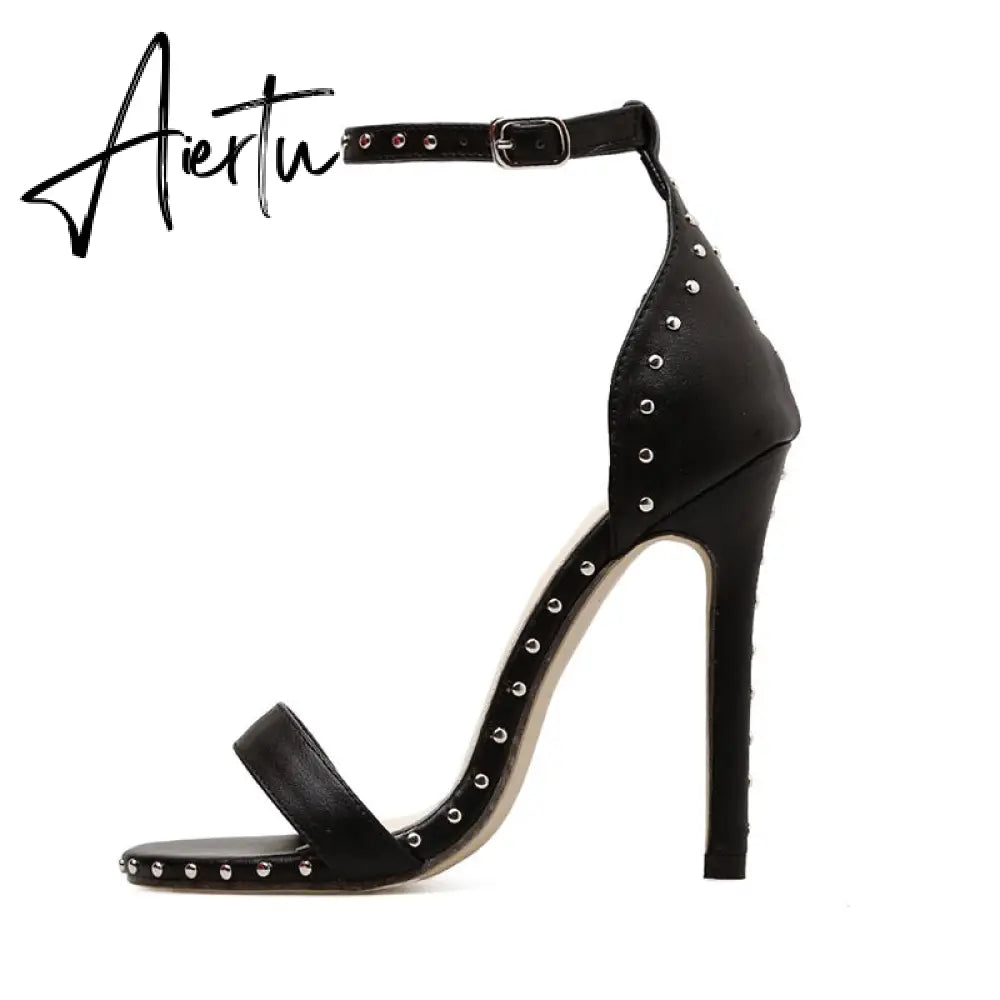 Aiertu 35-42 yards Sexy Ladies High Heels Women Shoes Summer Shoes Women Pumps Woman Party Shoes Super High Heel 11.5cm Aiertu