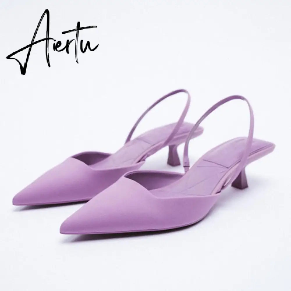 Aiertu African Party Shoe and Bag Set Sexy Heels Shallow Mouth Pointed Pumps Lace-Up Sandals Ladies Slip On Golden Crossdressers Beige Aiertu