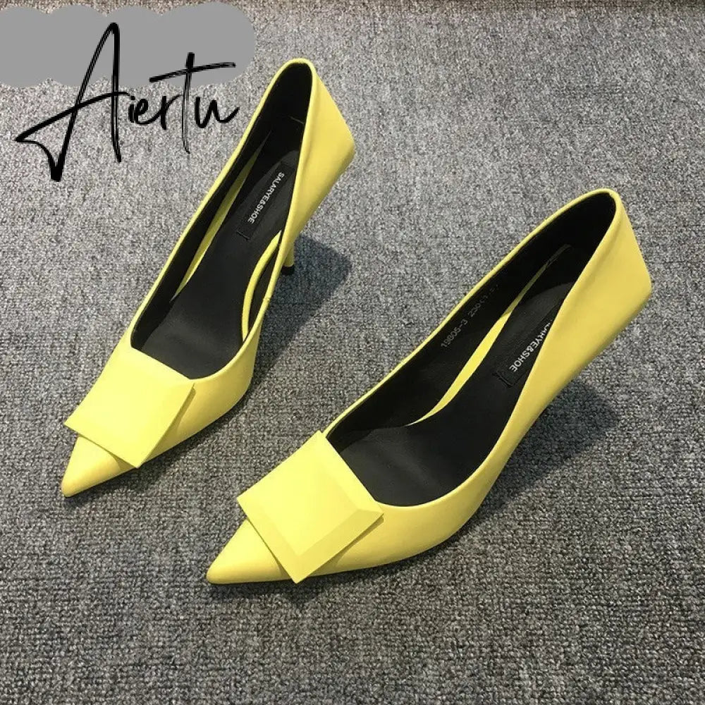 Aiertu Ankle Boots For Women Square Toe Fashion Shoes Warm Winter Short Boots Zipper Square Heels Comfortable Lady Shoes Aiertu