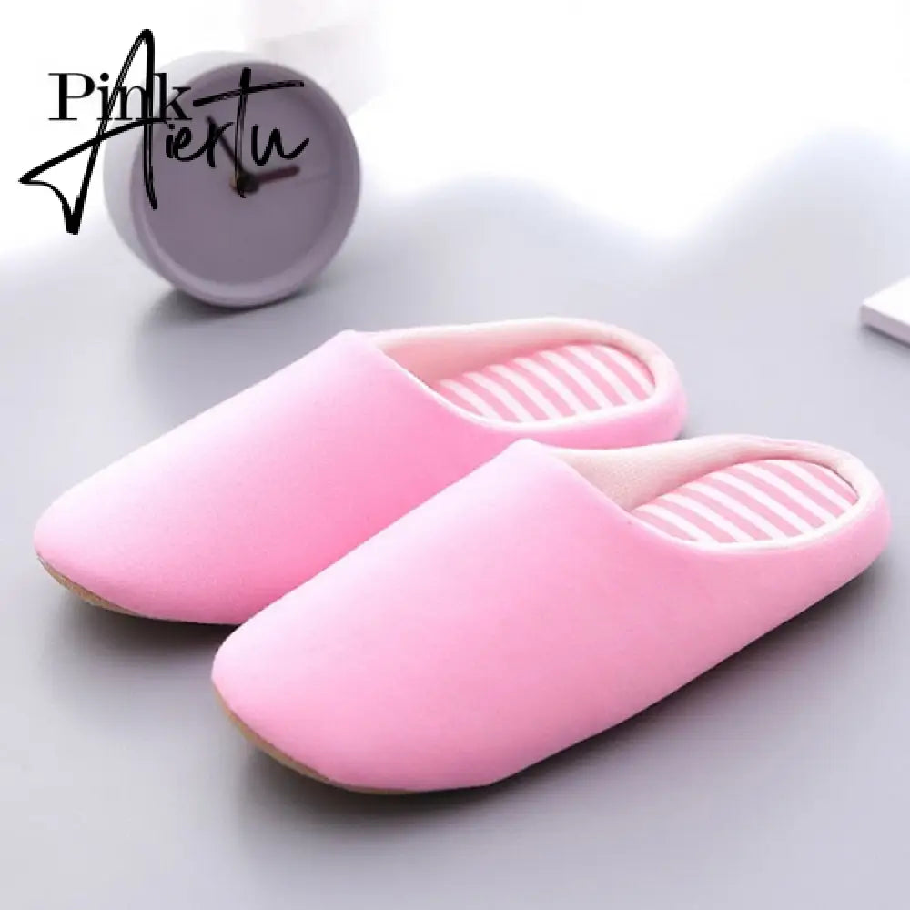 Aiertu Classic Design Women Winter House Furry Slippers Fluffy Faux Fur Home Slides Flat Fashion Indoor Floor Shoes Ladies Flip Flops Aiertu