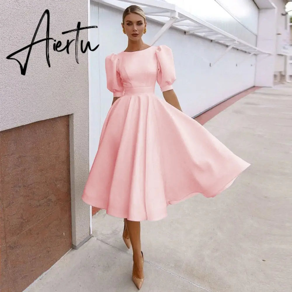 Aiertu  Elegant White Dresses For Women Clothes Summer Backless Sexy Dress Party And Wedding Fashion Lady Black Dress Femme Vestido Aiertu
