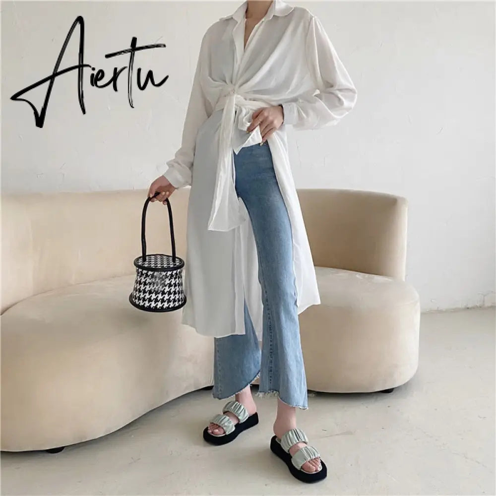 Aiertu Fashion Design Pleated PU Leather Woman Flat Shoes Summer Outdoor Beach Slippers Gladiator Sandals Womens Slides Aiertu