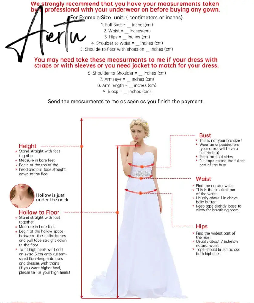 Aiertu  Lavender Purple Prom Dresses Glitter Beaded Bride Wedding Dress A-shaped Evening Dresses Party Dress Aiertu