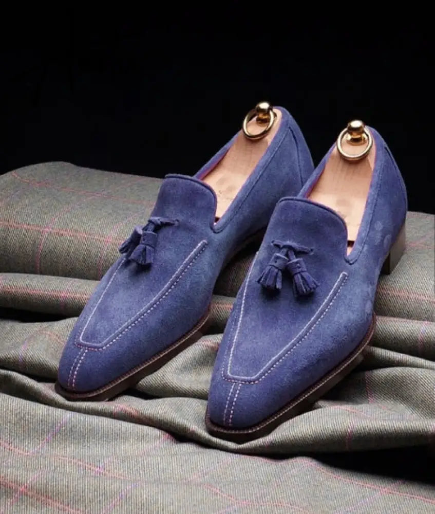 Aiertu New Men Shoes Low Heel Fringe Shoes Dress Shoes Brogue Shoes Spring Ankle Boots Vintage Classic Male Casual Yk294 Aiertu