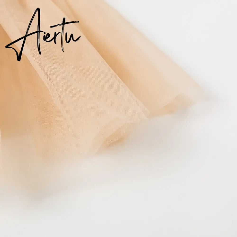Aiertu Simplee V-neck mesh lace up sexy blouse summer women Strap boho ruffle cold shouler elegant tops Tulle see through casual shirt Aiertu