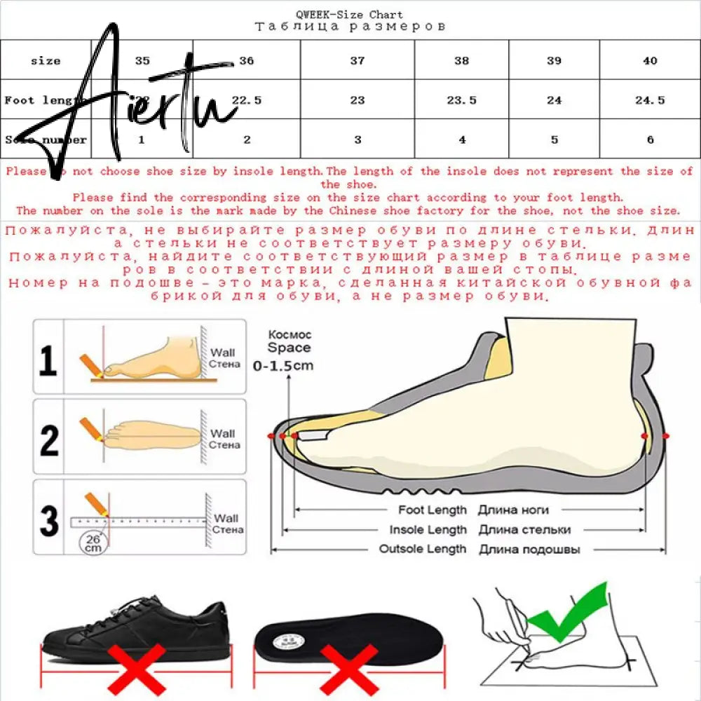 Aiertu Sneakers Women's Sports Shoes Platform Reflective Running Footwear  Spring Summer Breathable Casual Tennis Basketball Flats Aiertu