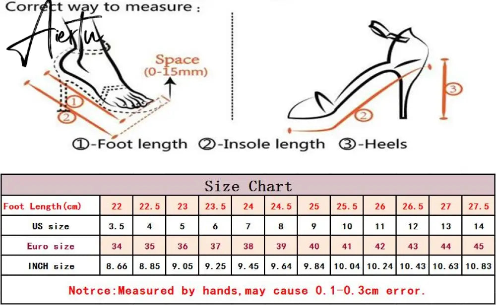 Aiertu Spring Autumn Shallow Mouth Pumps Sexy Pointed Toe Back Buckle High Heels Pumps Summer Sandals 8 CM 6 CM Women Shoes Aiertu