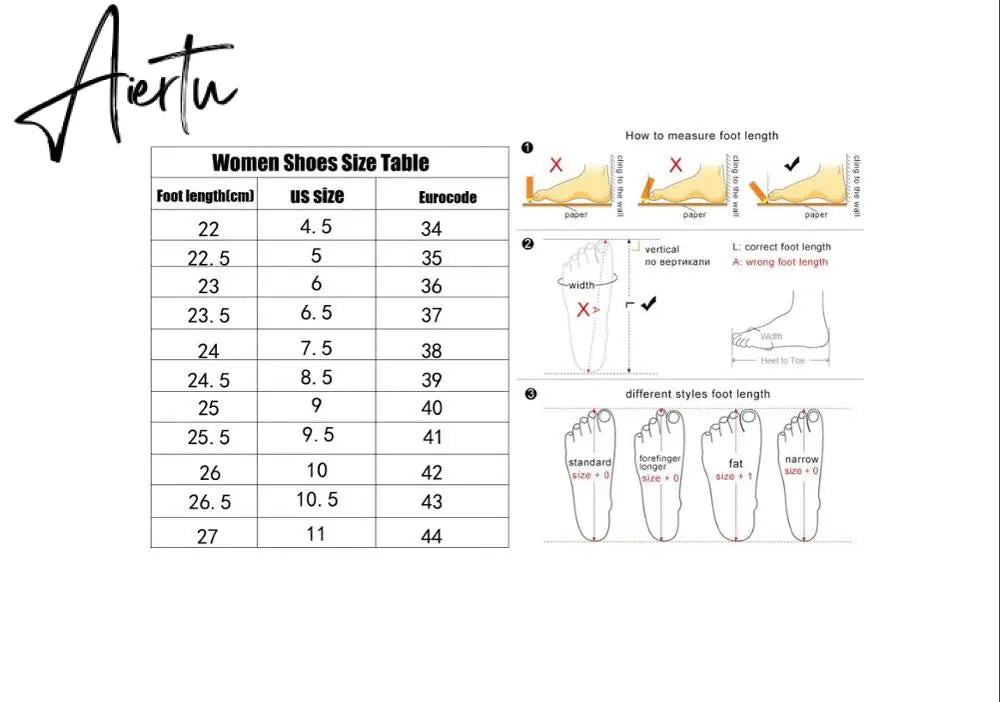 Aiertu  women Ankle boots PU Leather 35-39 feet length boots for women Round Toe Chelsea boots high heel boots AB784 Aiertu