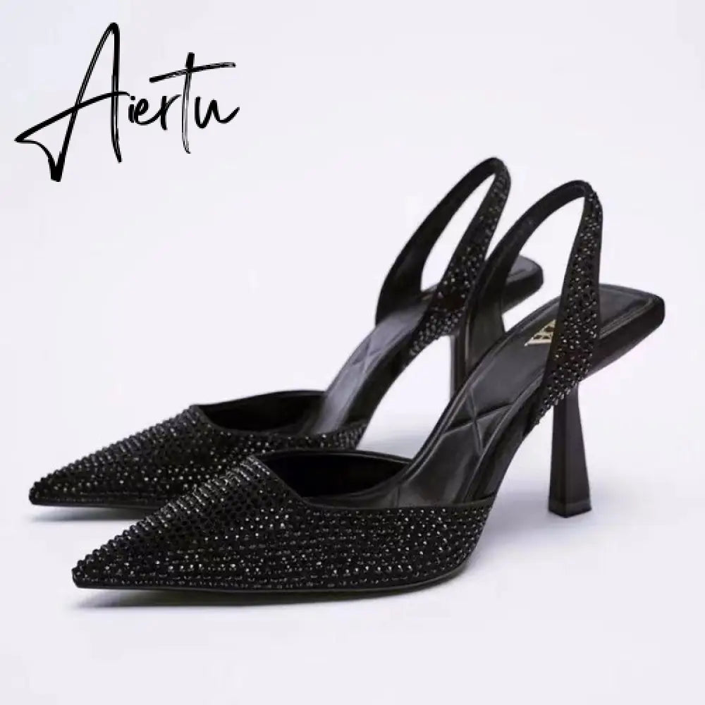 Aiertu  Women High Heel Fashion New Sandals Party Stiletto Women's Shoes Casual Sexy Sandals Ladies Shoes Footwear Zapatillas Aiertu