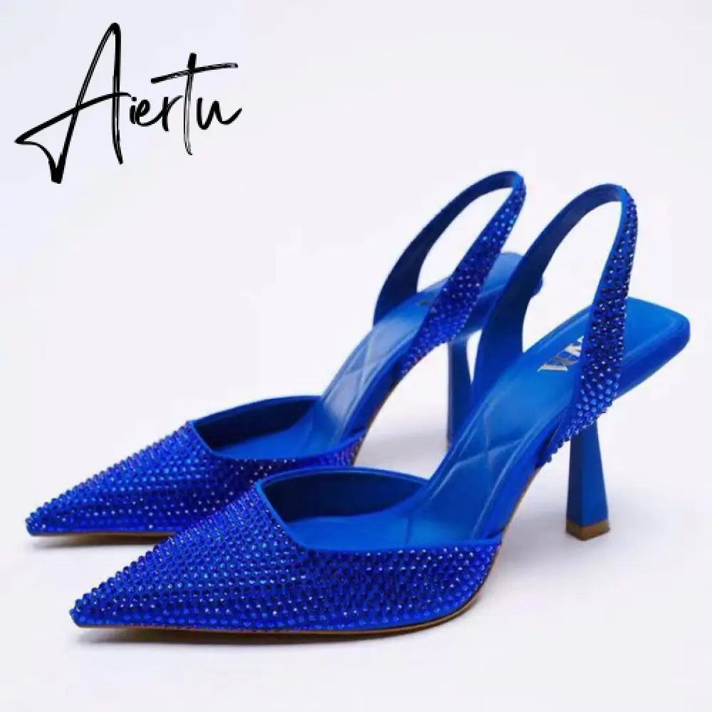 Aiertu  Women High Heel Fashion New Sandals Party Stiletto Women's Shoes Casual Sexy Sandals Ladies Shoes Footwear Zapatillas Aiertu