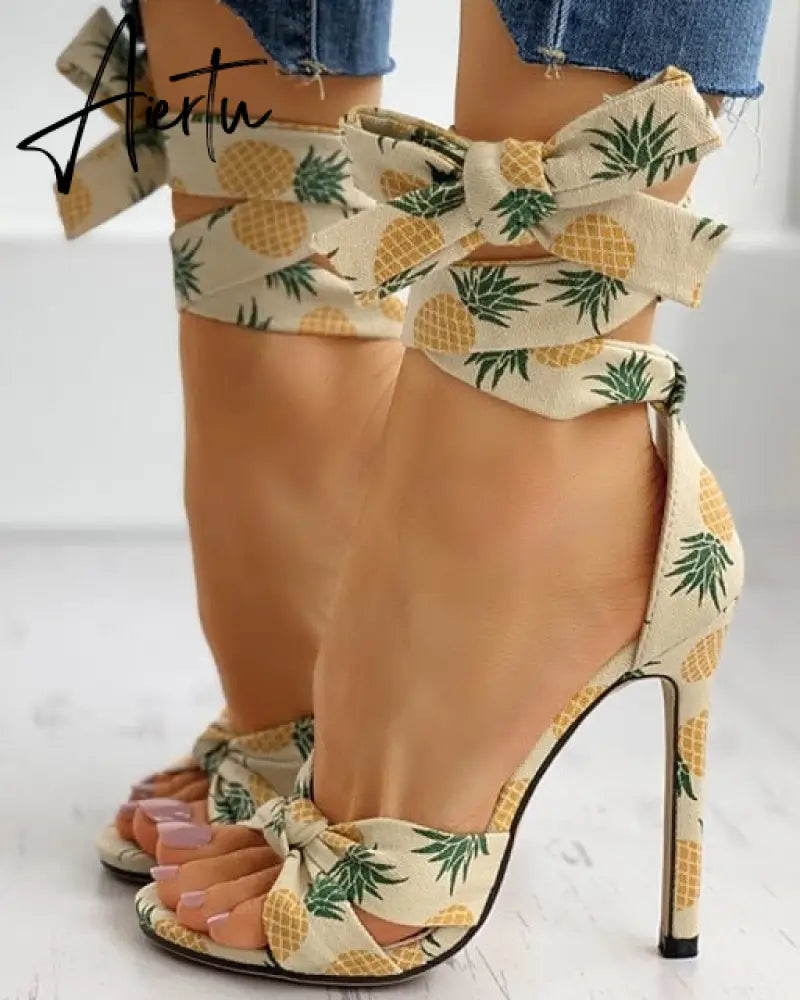 Aiertu women High Heels Pumps Sandals New shoes woman Fashion Summer Sexy Ladies Increased women shoes Peep Toe shoes Pumps Aiertu