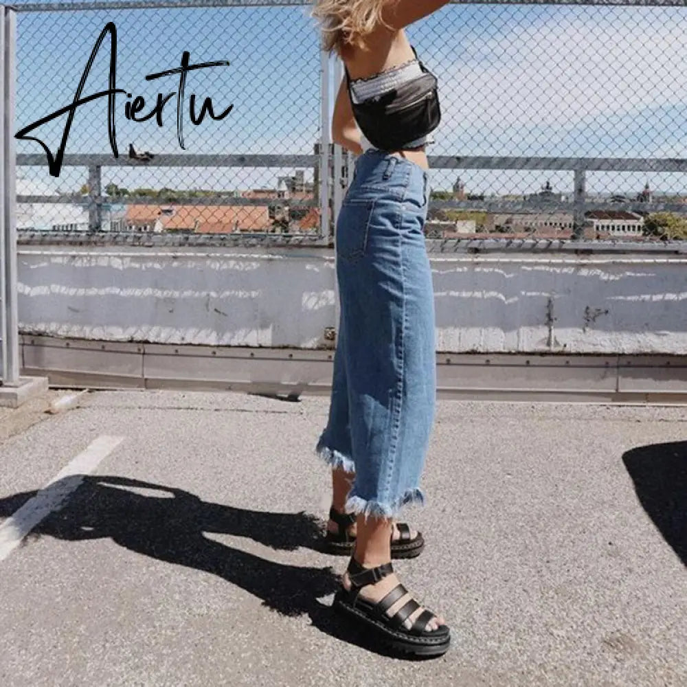 Aiertu Women Platform Sandals Chunky Heels Fashion Fisherman Sandal Genuine Leather Wedges Shoes for Women Summer Ladies Open Toe Shoes Aiertu