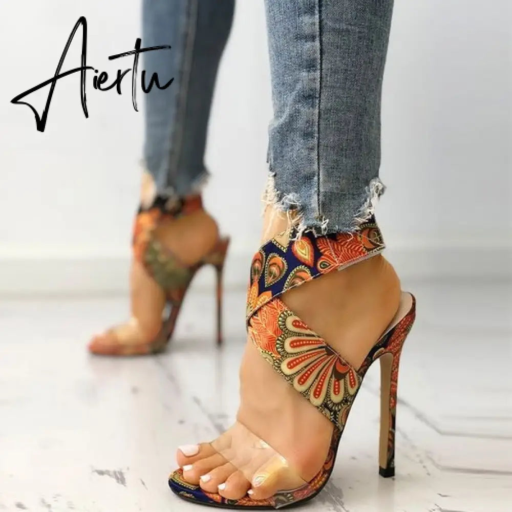 Aiertu Women pumps lace up wedding Shoes Sandals Summer Low Heel Shoes PU  Gladiator Luxury Shoes Women Designers Zapatos De Mujer Aiertu