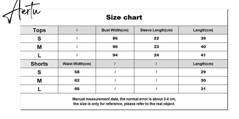 Aiertu Women's New 2 Piece Suit Short Sleeve Cropped Hooded Tops +Elastic Waist Shorts Casual High Street Vintage 2 pecs Set Outsuits Aiertu