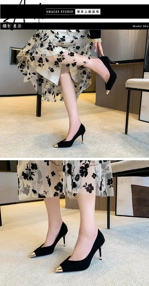 Aiertu Womens Shoes High Heels Casual OL Sexy Korean Fashion Pumps Elegant Shoes Party  Tacones Mujer  Womens Heels Aiertu