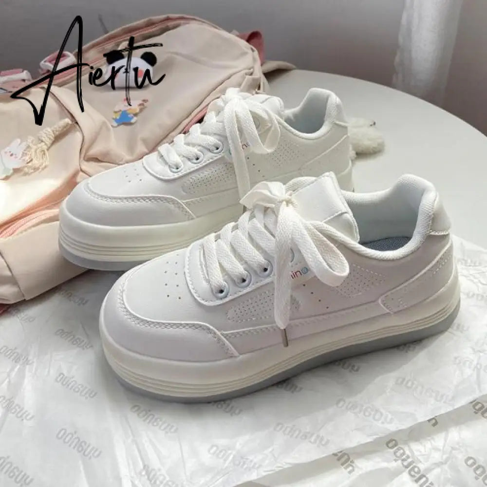 Aiertu Women's Sneakers Sports Kawaii Shoes Vulcanized Fashion Harajuku Casual Running Platform Athletic Dropshipping Aiertu