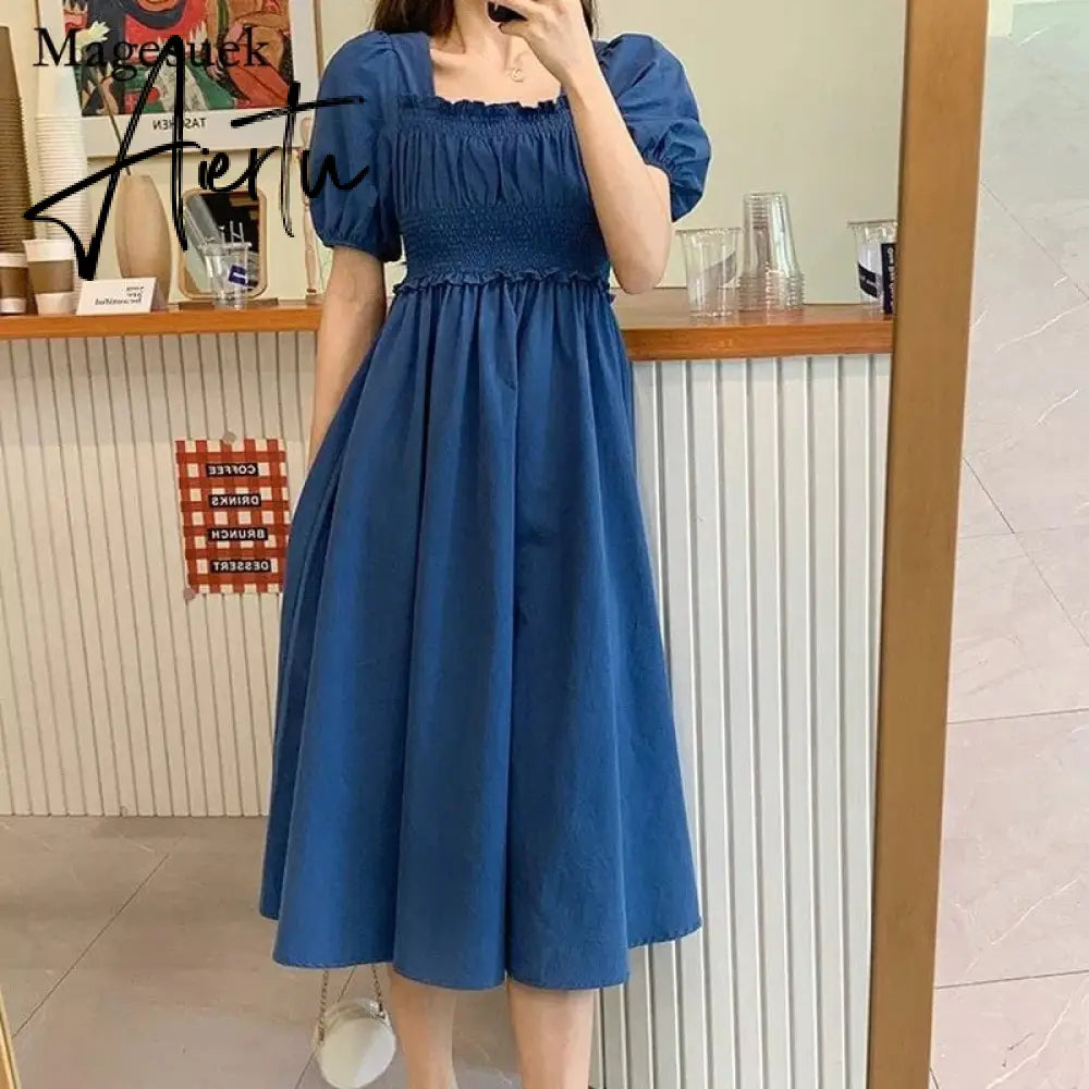Aieru Sexy Sling Ruffle Strapless Slit Party Dress Women Summer Elegant Off Shoulder V Neck Long Dress Spring Floral Print Slim Dress Aiertu