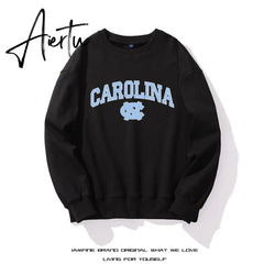 American Basketball Autumn  Fashion Casual Hoodies For Men Woman Sweatshirt Basic Solid Color High Quality Streetwear Top Thicke Aiertu