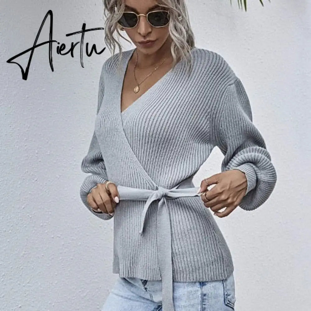 Autumn Winter Women Cardigans Warm Knitted Sweater Jacket Pocket Embroidery Fashion Knit Cardigan Coat Lady Loose Sweaters tops Aiertu