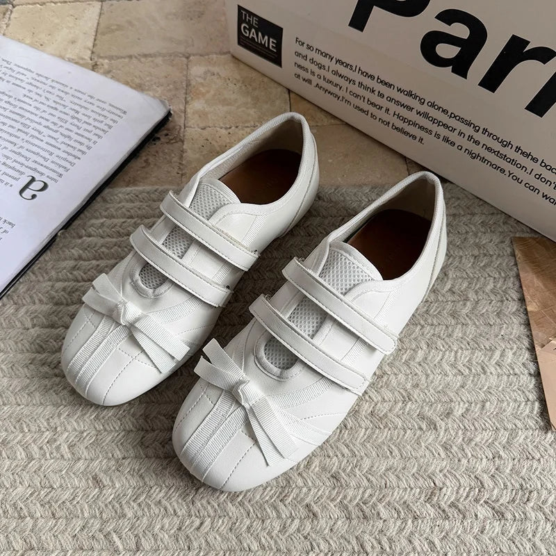 Aiertu  -  Summer Sneakers Bow Women Mary Jane Sports Shoes New Running Flats Casual Sandals 2026 Fashion Walking Comfort Women's Shoes Aiertu