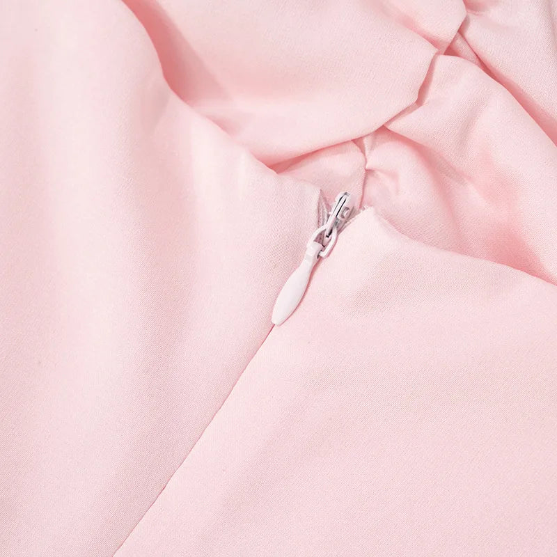 Aiertu  -  Patchwork Satin Sexy Square Collar Lace Women Dress Spaghetti Strap Mini Dress Female Spring Slim Elegant Party Clubwear Aiertu