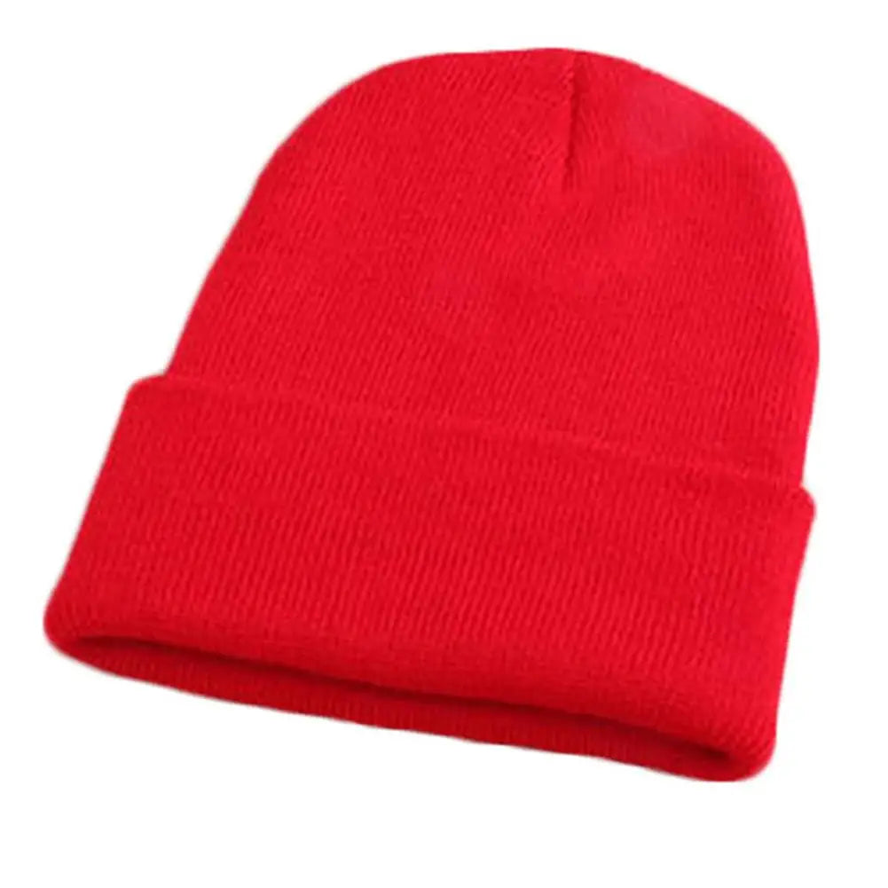 Aiertu  -  Winter Balaclava Hat Warm Knitted Women's Hood Hat Caps Cap Outdoor Pullover Color One-piece Solid Neck Cashmere Pullover Hat Aiertu