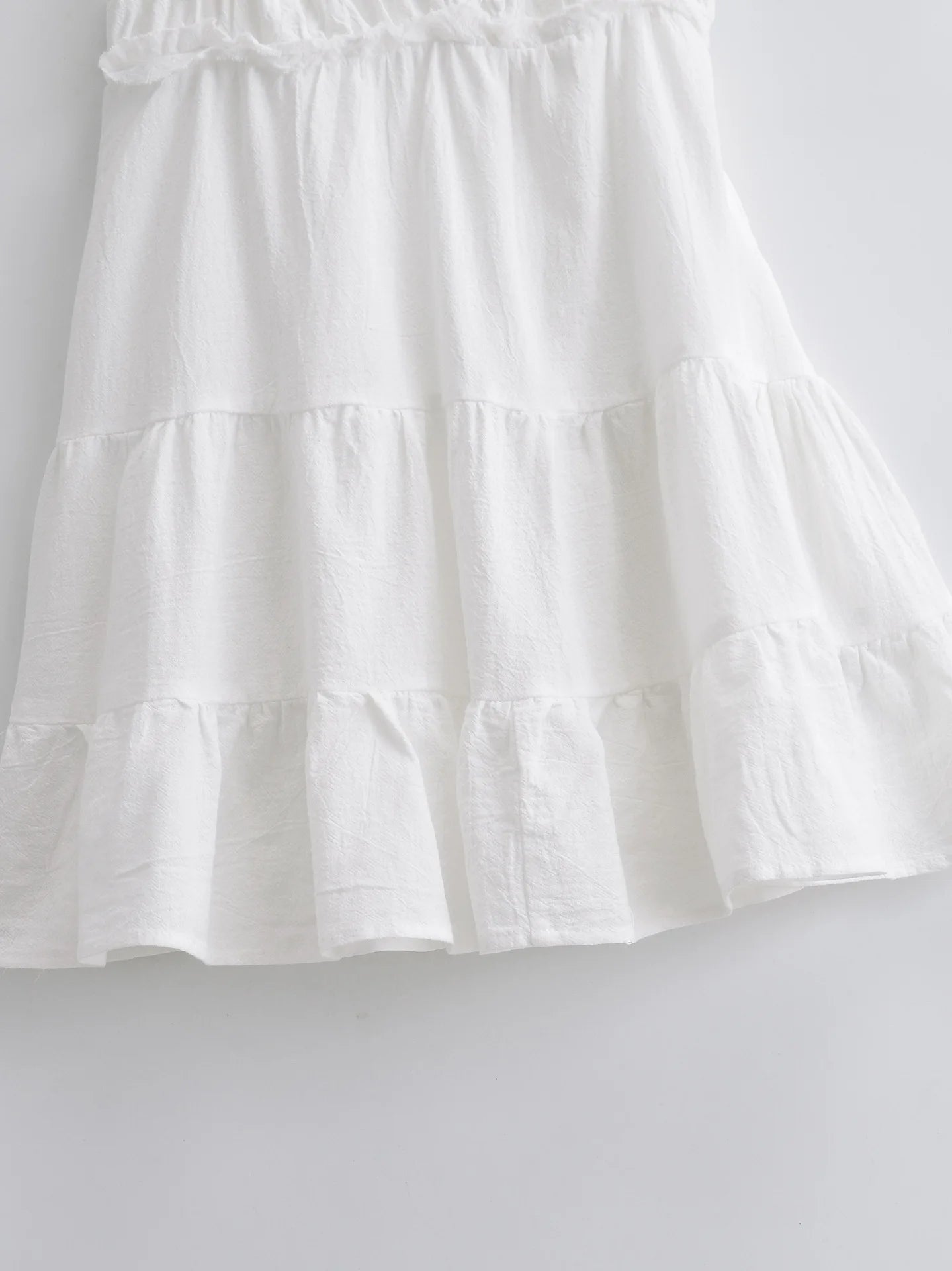 Aiertu  -  Europe, America 2026 summer new French sweet frilly backless suspender dress Aiertu