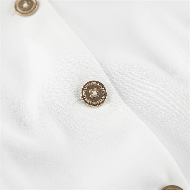 Aiertu  -  New Summer Women Vest Shirt Elegant Office Lady Tops Female Sleeveless White Shirt Stand Collar White Slim Tank 여성나시 Aiertu