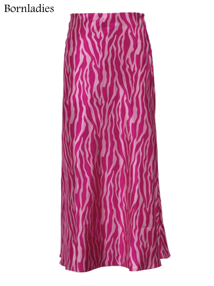 Aiertu  -  Elegant Slim Print Women'S Skirt Bodycon High Waist Midi Skirts Streetwear Classic Skirt Fashion Female Clothing Aiertu