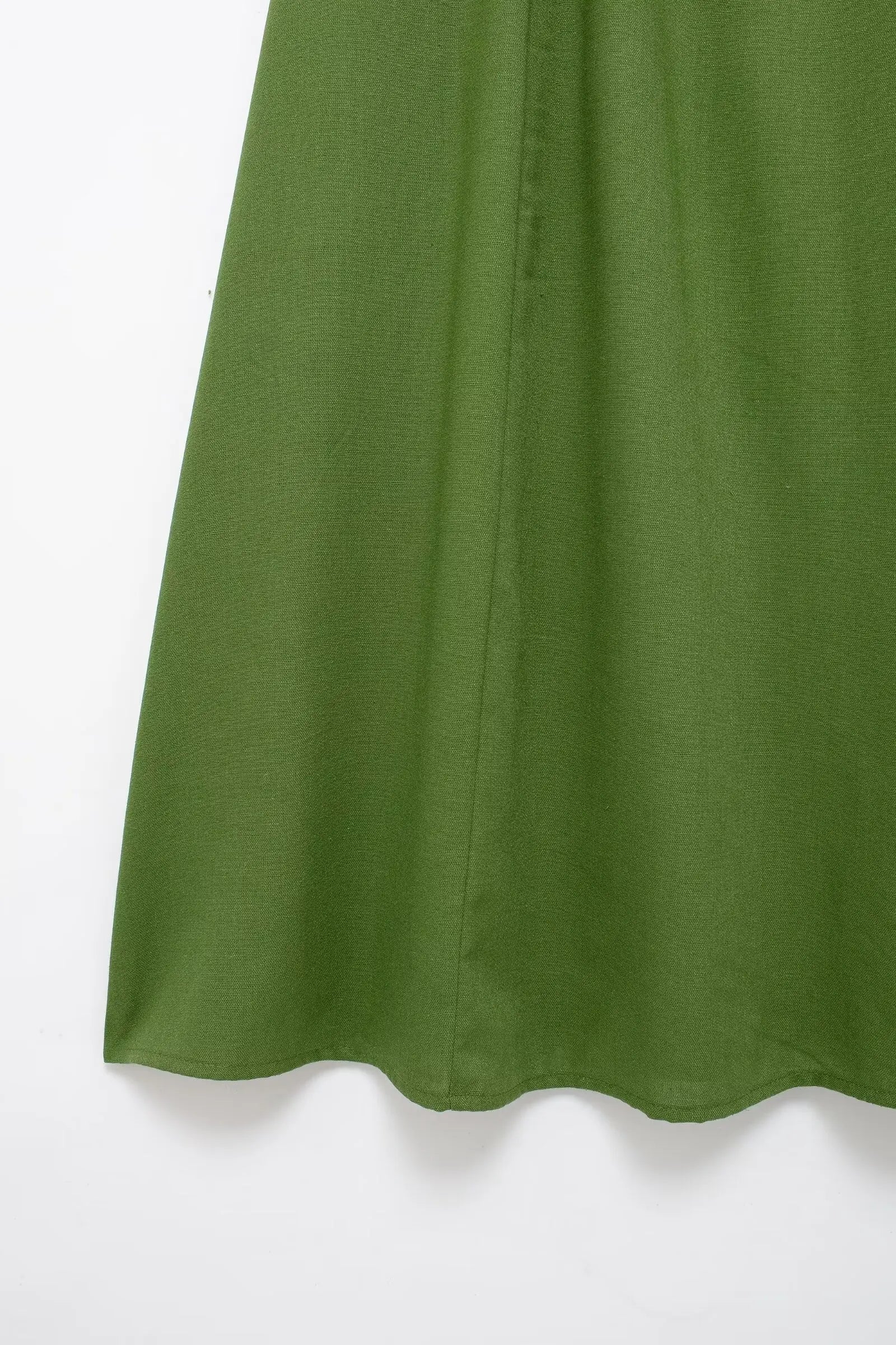 Aiertu  Summer New Fashion Women's Wear European and American Style Off-shoulder Suspender Long Dress Linen Blended Midi Dress Aiertu